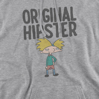 Sport Heather - Pack Shot - Hey Arnold! Mens Original Hipster Hoodie
