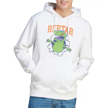White - Lifestyle - Rugrats Mens Shirt Rip Reptar Hoodie