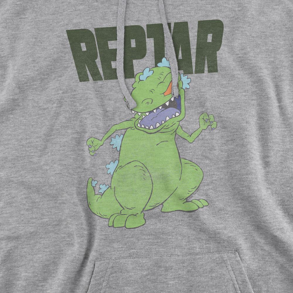 Sport Heather - Pack Shot - Rugrats Mens Big Reptar Hoodie