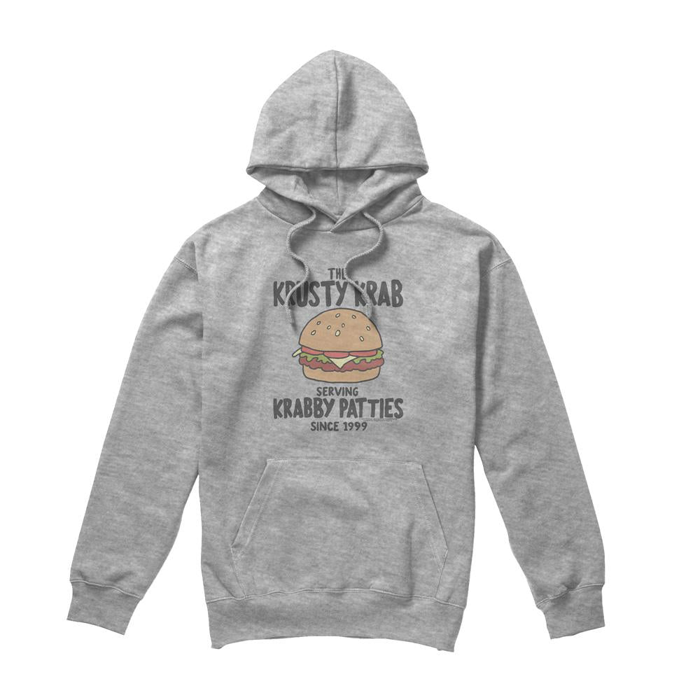 Sport Heather - Front - SpongeBob SquarePants Mens Krabby Patties Hoodie
