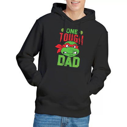 Black - Lifestyle - Teenage Mutant Ninja Turtles Mens One Tough Dad Fathers Day Hoodie