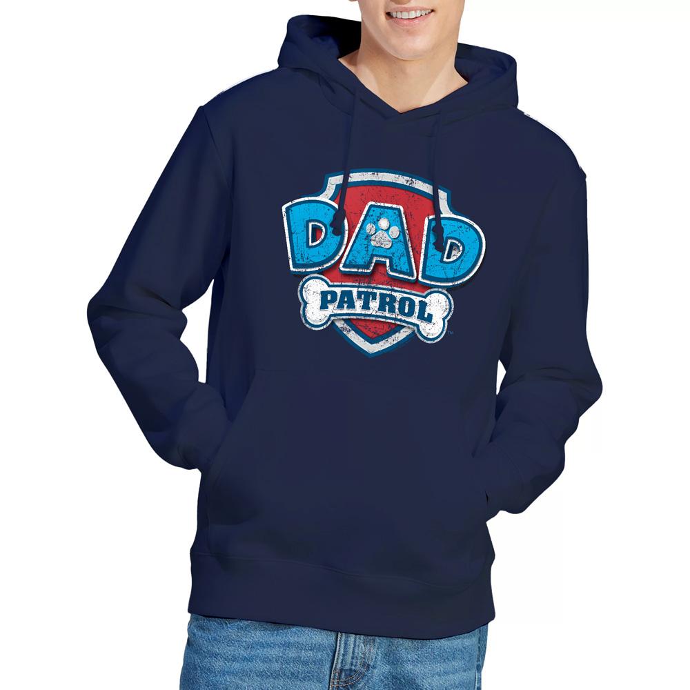Navy - Pack Shot - Paw Patrol Mens Dad Patrol Fathers Day Hoodie