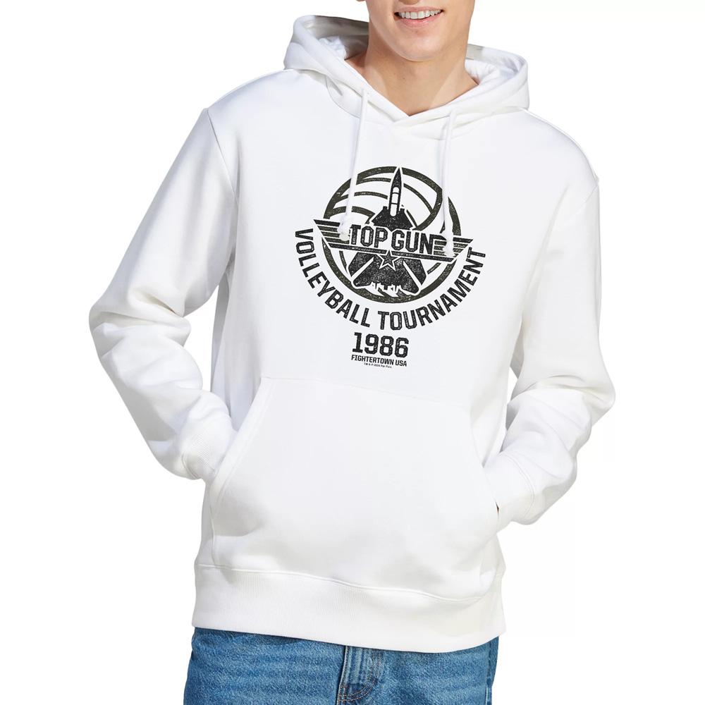 White - Lifestyle - Top Gun Mens Volleyball Hoodie