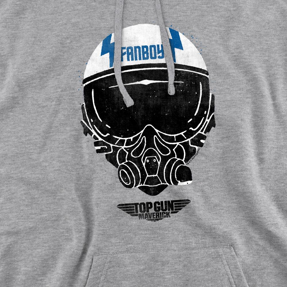 Sport Heather - Pack Shot - Top Gun Mens Fanboy Helmet Hoodie