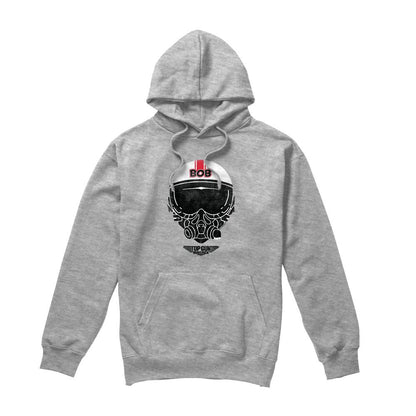 Sport Heather - Front - Top Gun Mens Bob Helmet Hoodie
