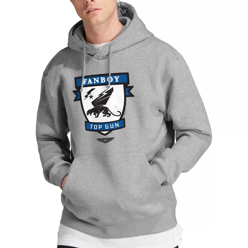 Sport Heather - Lifestyle - Top Gun Mens Fanboy Logo Hoodie