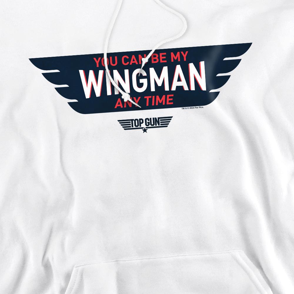 White - Pack Shot - Top Gun Mens Wingman Anytime Hoodie