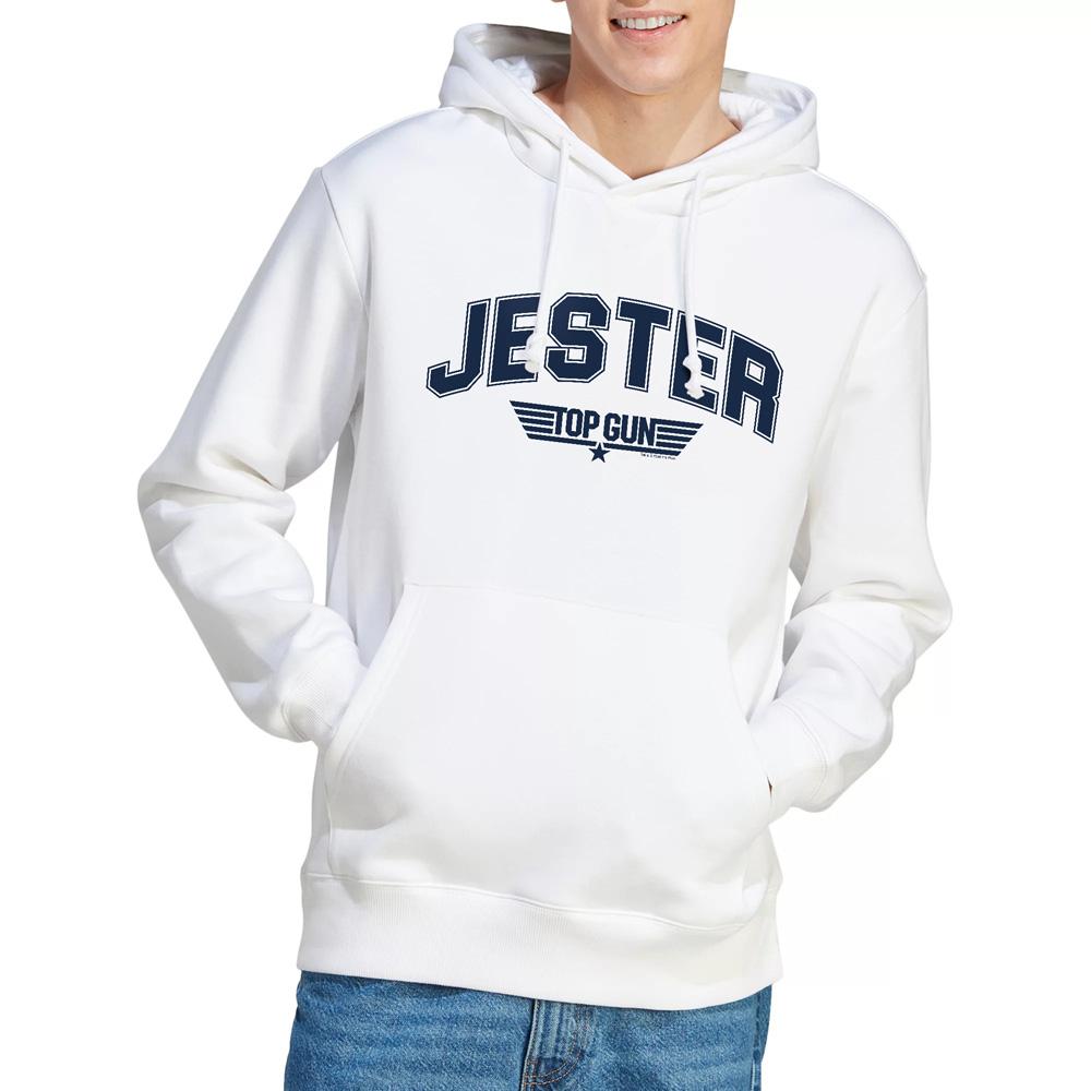 White - Lifestyle - Top Gun Mens Jester Varsity Hoodie