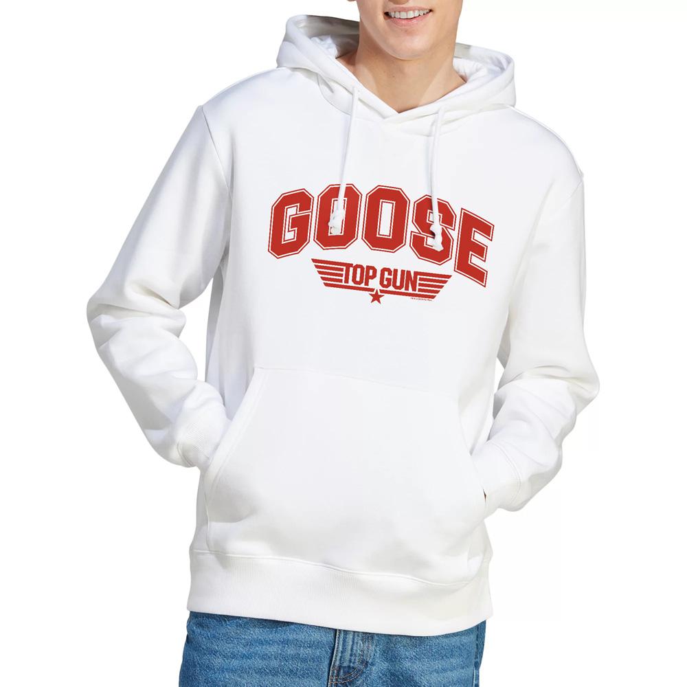 White - Lifestyle - Top Gun Mens Goose Varsity Hoodie