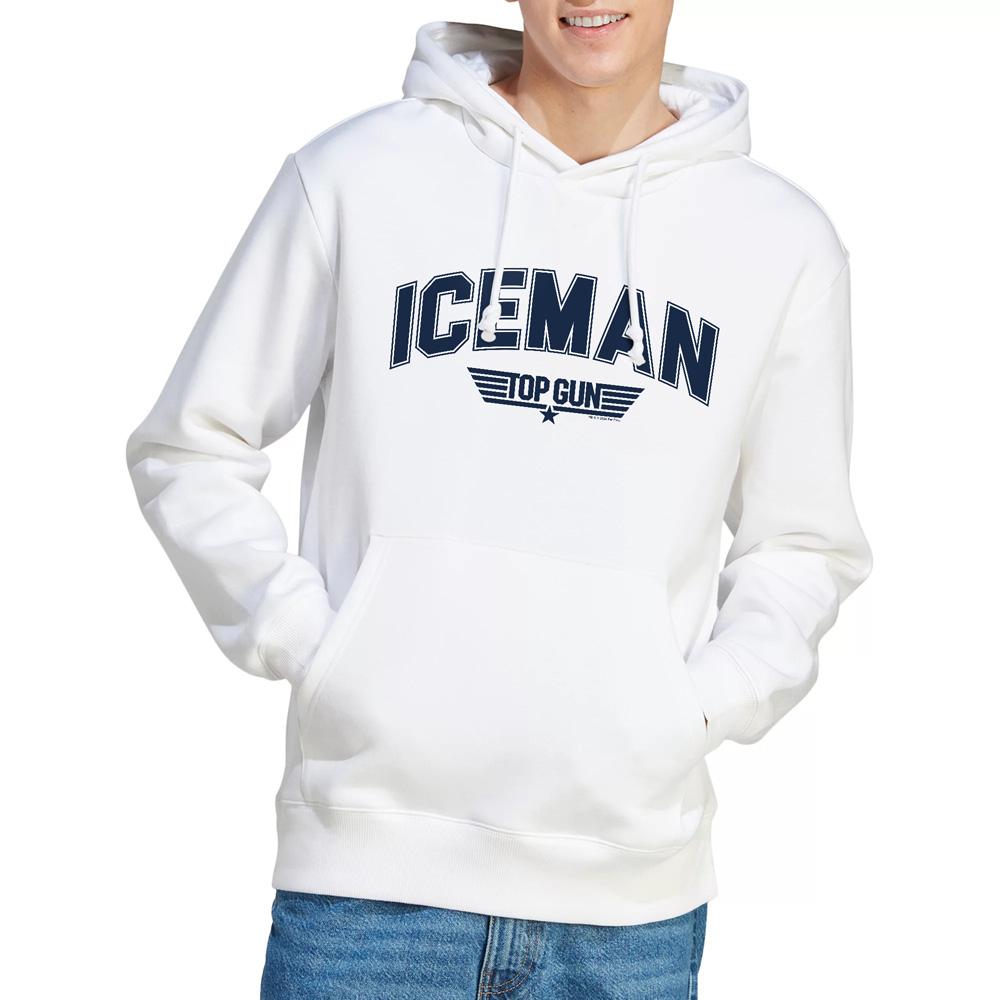 White - Lifestyle - Top Gun Mens Iceman Varsity Hoodie