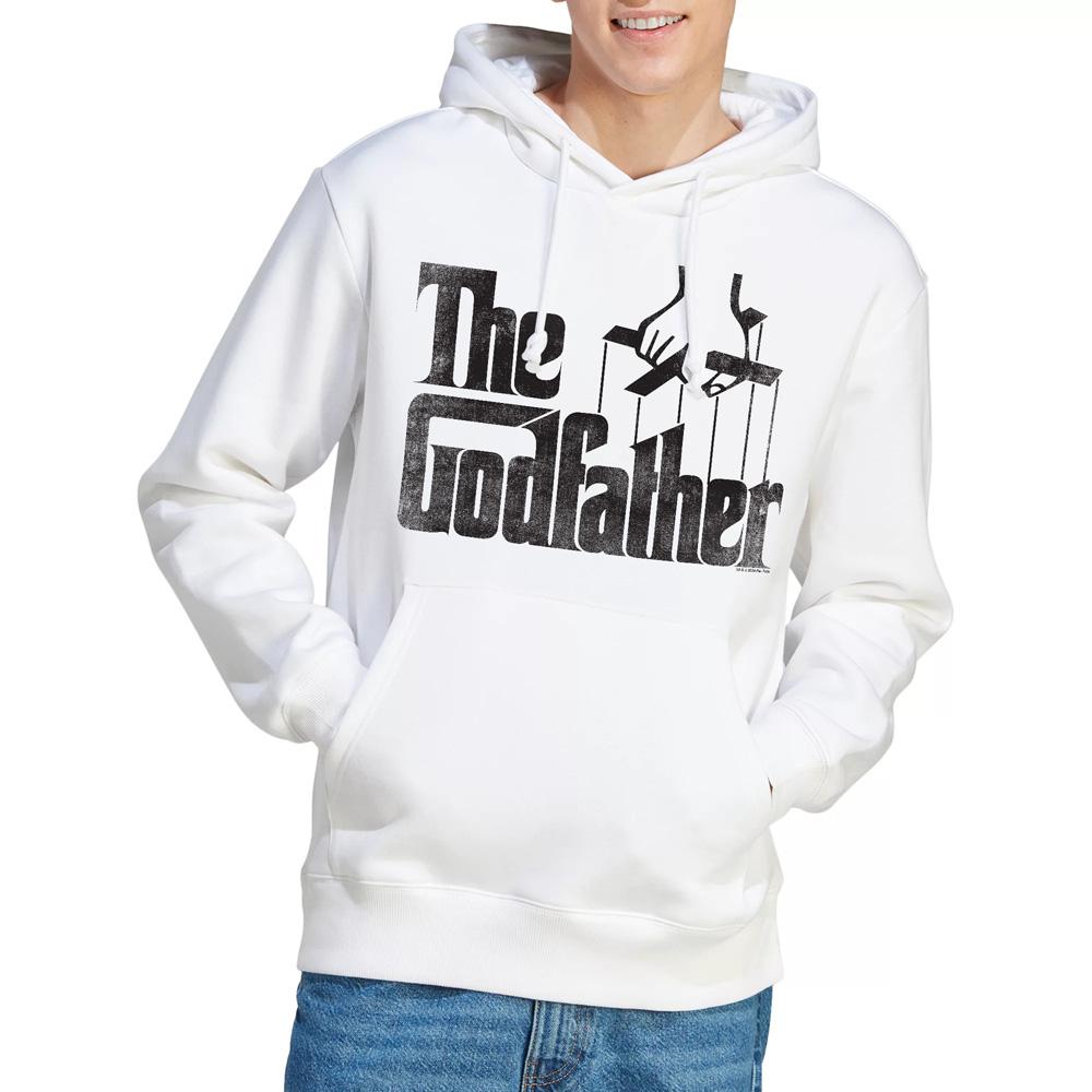 White - Lifestyle - The Godfather Mens Logo Hoodie