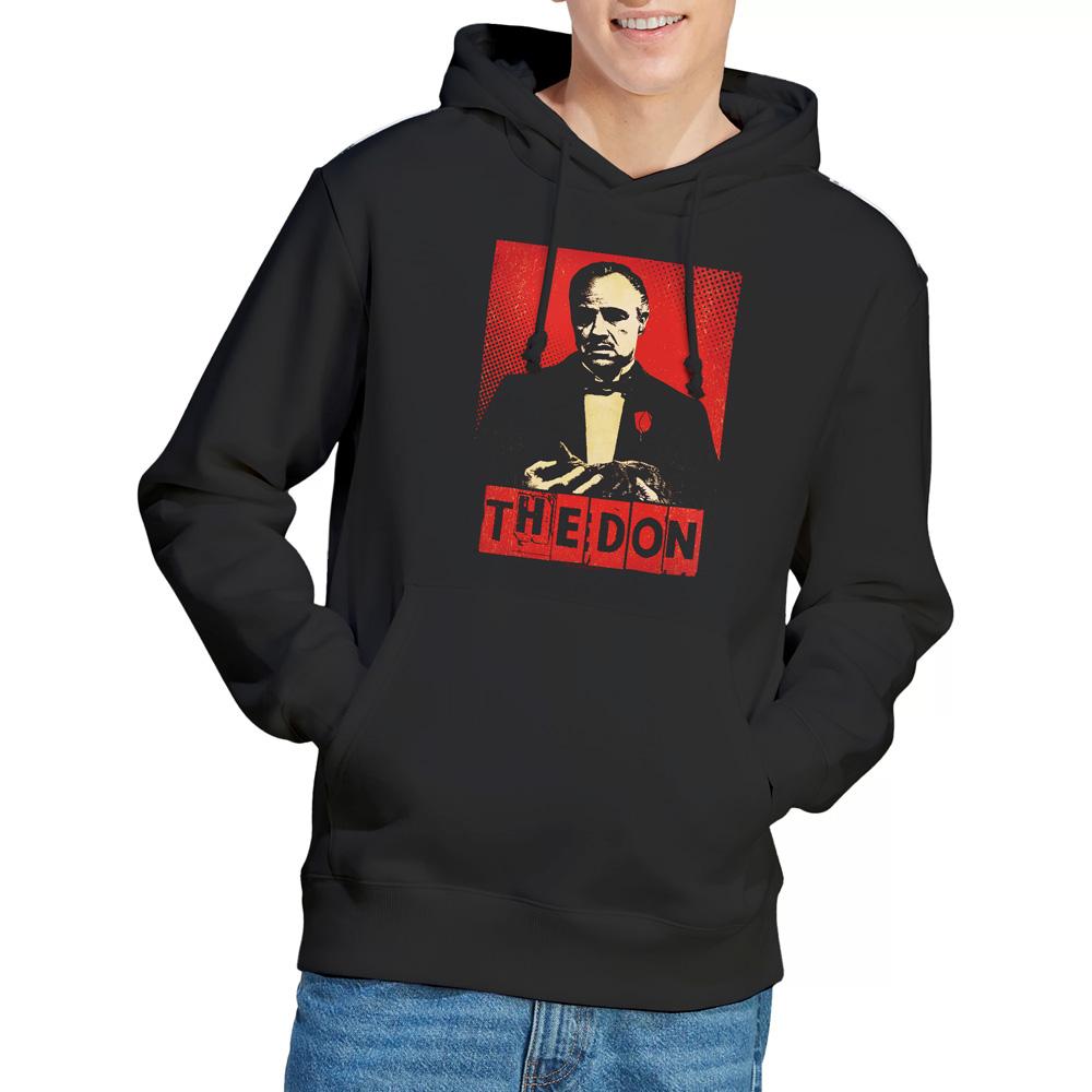 Black - Lifestyle - The Godfather Mens Don Vito Corleone Pop Art Hoodie