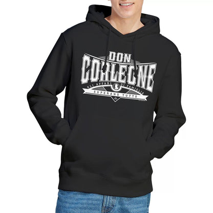 Black - Lifestyle - The Godfather Mens Don Vito Corleone Text Hoodie