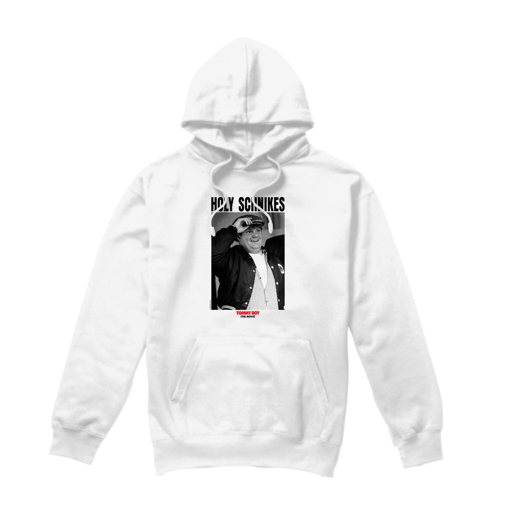White - Front - Tommy Boy Mens Holy Schnikes Hoodie