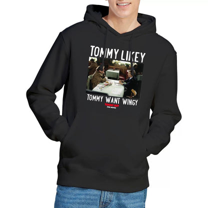 Black - Lifestyle - Tommy Boy Mens Tommy Likey Hoodie