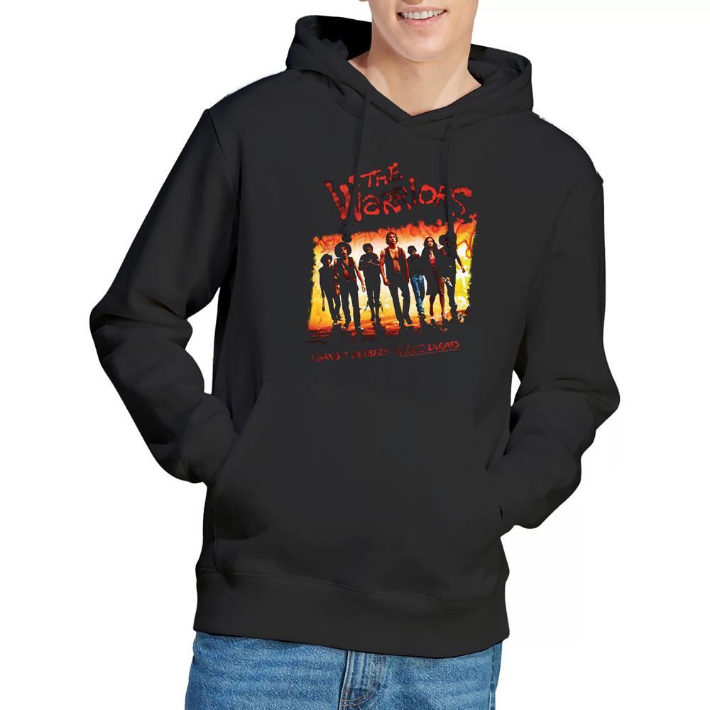 Black - Pack Shot - The Warriors Mens One Gang Hoodie