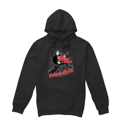 Black - Front - School of Rock Mens Rockin Hoodie