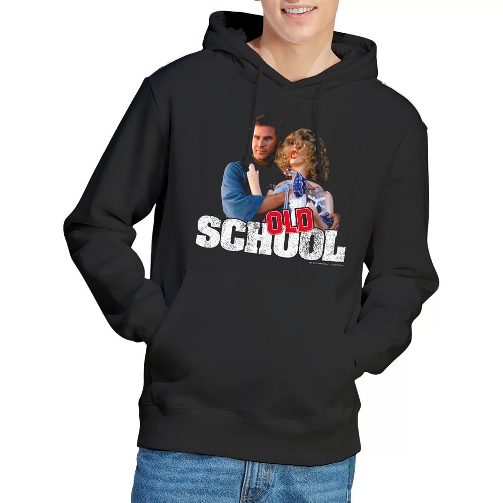 Black - Lifestyle - Old School Mens Frank And Friend Hoodie