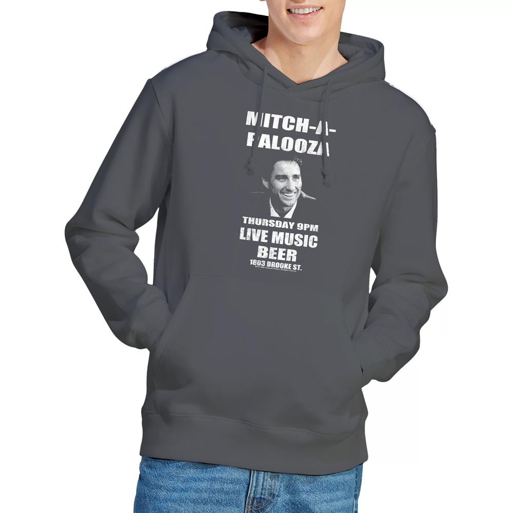 Charcoal - Lifestyle - Old School Mens Mitchapalooza Hoodie