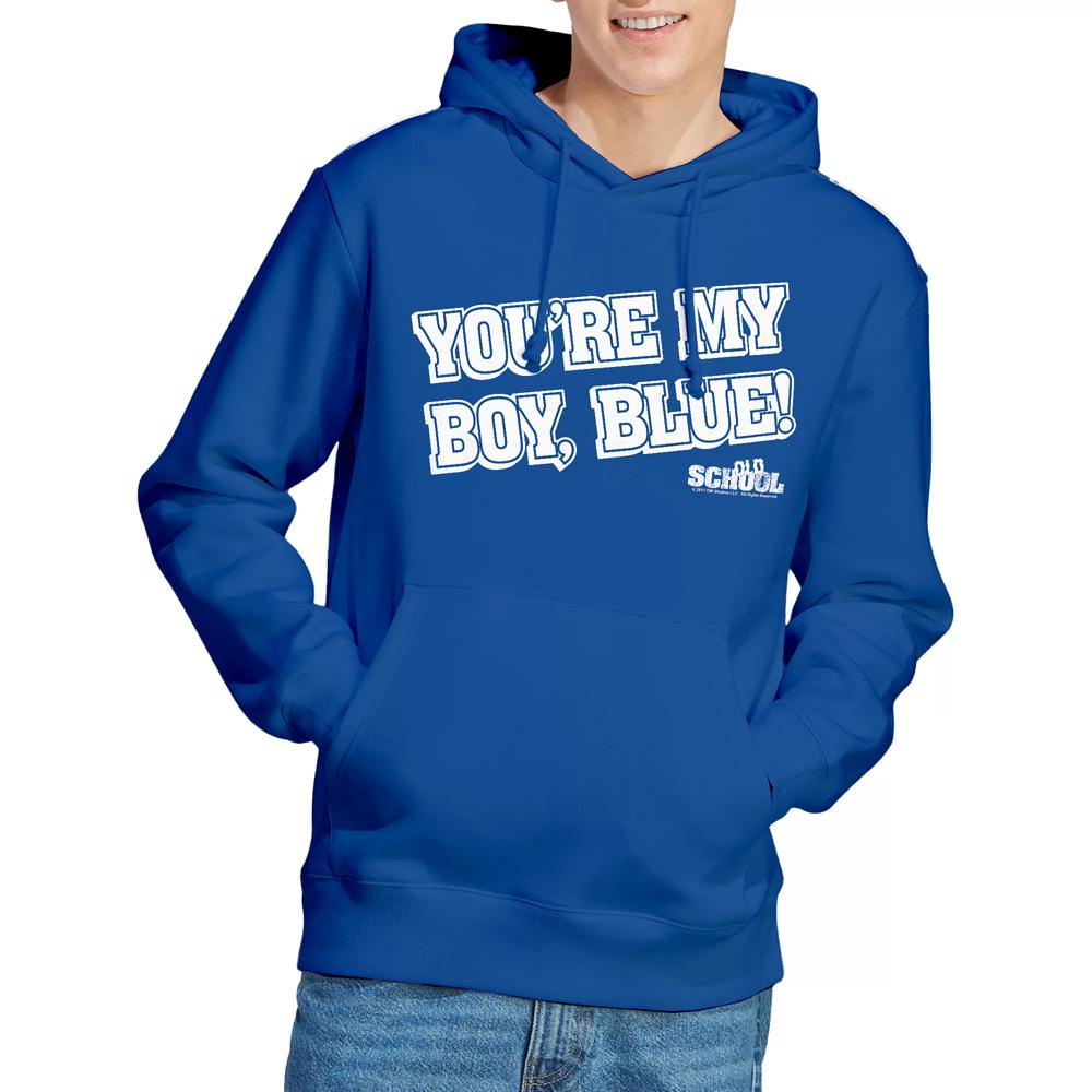 Royal Blue - Lifestyle - Old School Mens My Boy Blue Hoodie