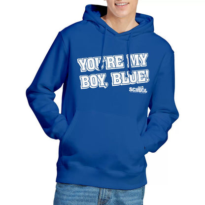 Royal Blue - Lifestyle - Old School Mens My Boy Blue Hoodie