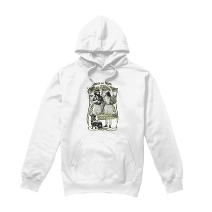 White - Front - Cheech & Chong Mens Up In Smoke Labrador Hoodie