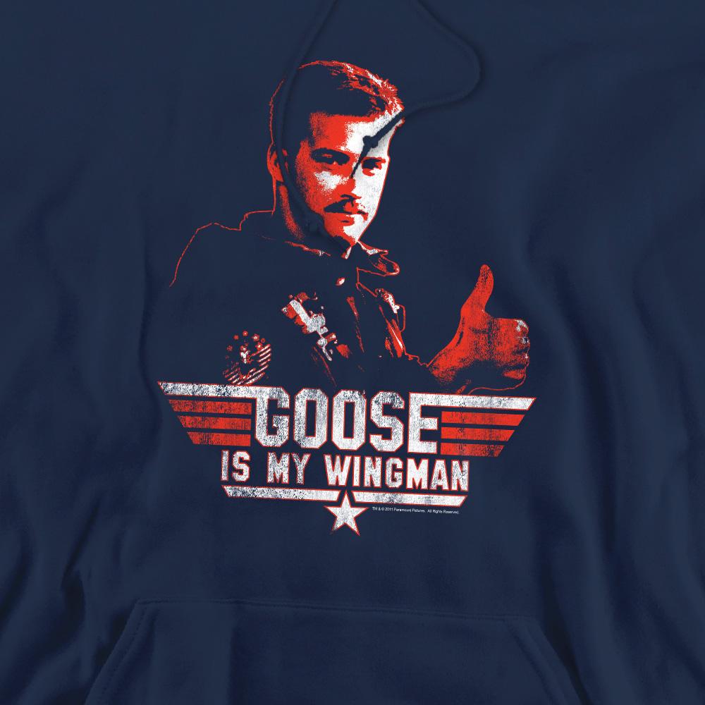 Navy - Pack Shot - Top Gun Mens Wingman Goose Hoodie