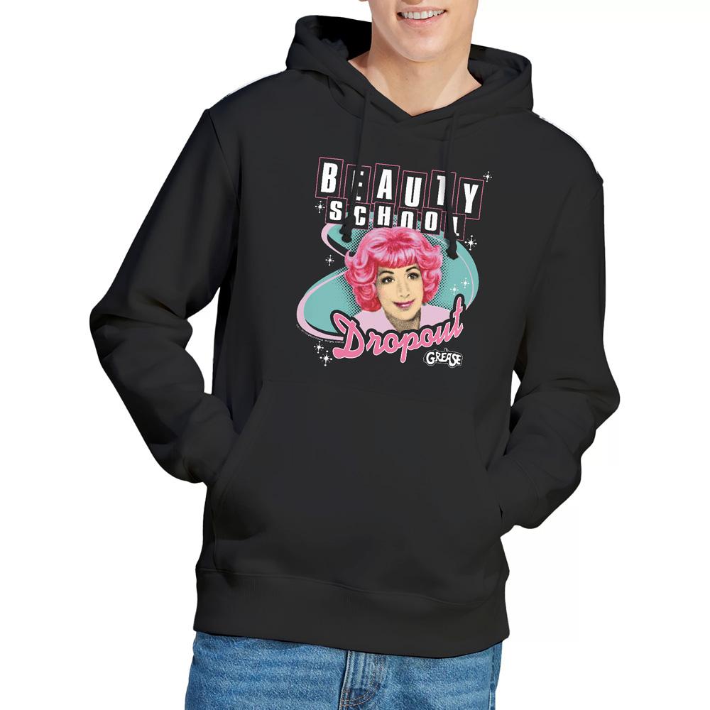Black - Lifestyle - Grease Mens Beauty School Dropout Hoodie