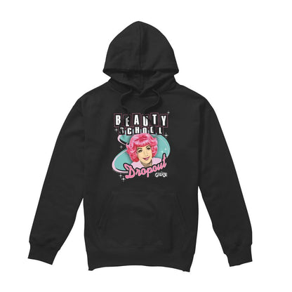 Black - Front - Grease Mens Beauty School Dropout Hoodie