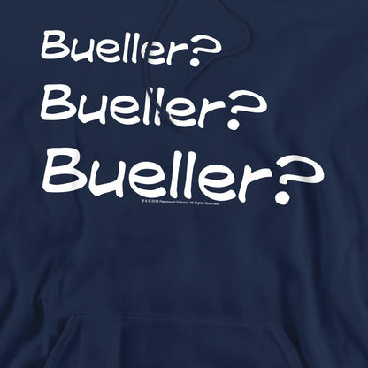 Navy - Pack Shot - Ferris Bueller´s Day Off Mens Bueller? Hoodie