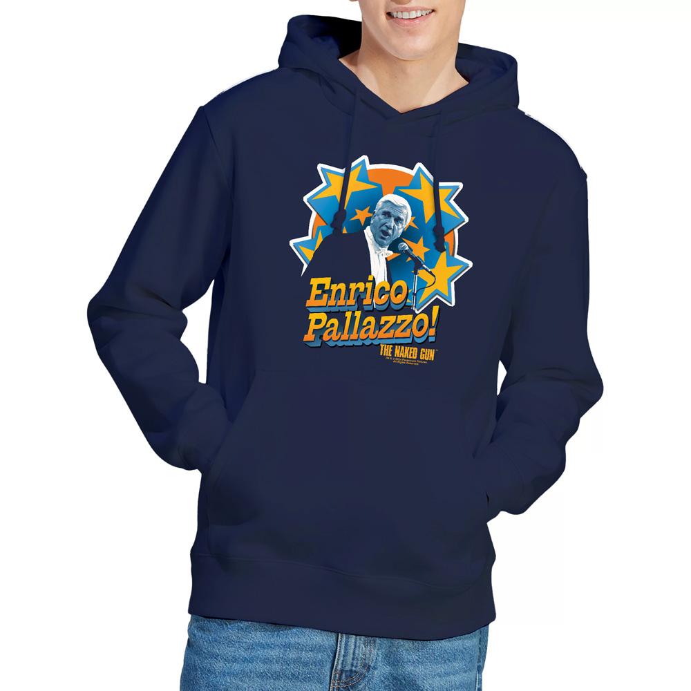 Navy - Lifestyle - The Naked Gun Mens It´s Enrico Pallazzo Hoodie