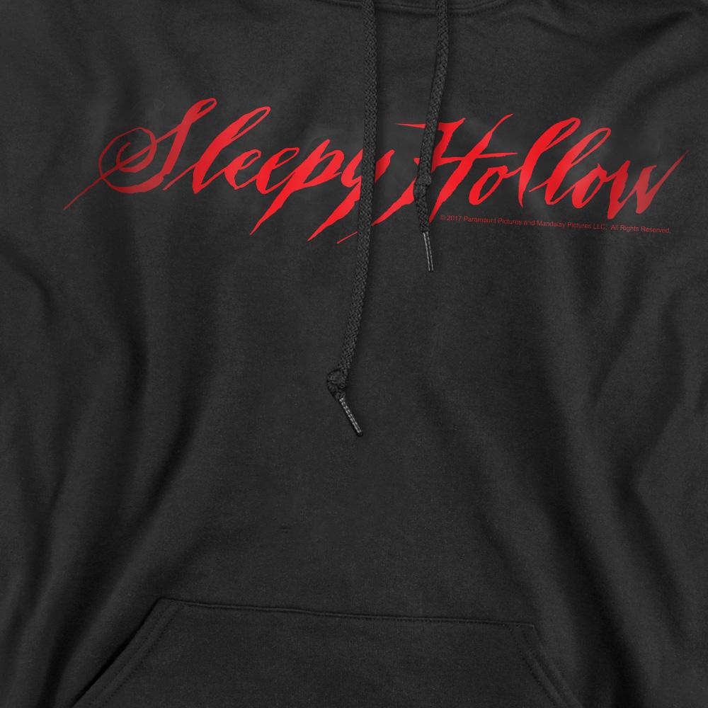 Black - Pack Shot - Sleepy Hollow Mens Logo Hoodie