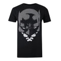 Black-White - Front - Batman Mens Lines T-Shirt