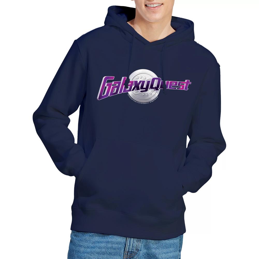 Navy - Lifestyle - Galaxy Quest Mens Logo Hoodie