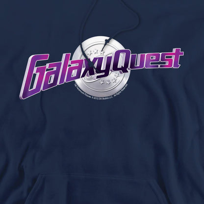 Navy - Pack Shot - Galaxy Quest Mens Logo Hoodie