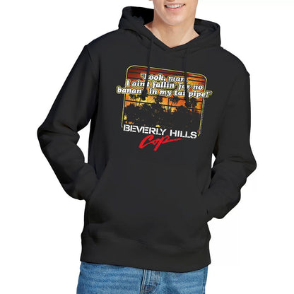 Black - Lifestyle - Beverly Hills Cop Mens Banana In My Tailpipe Hoodie