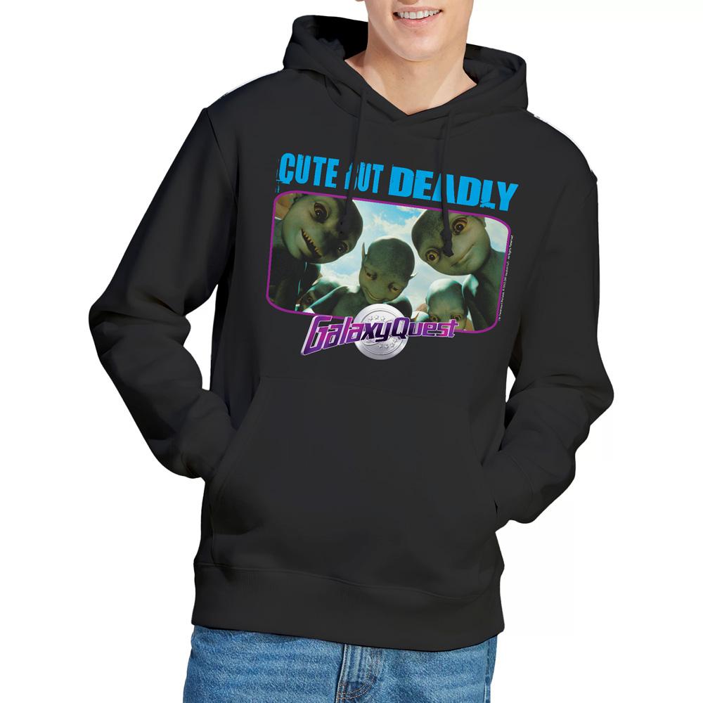 Black - Lifestyle - Galaxy Quest Mens Cute But Deadly Hoodie
