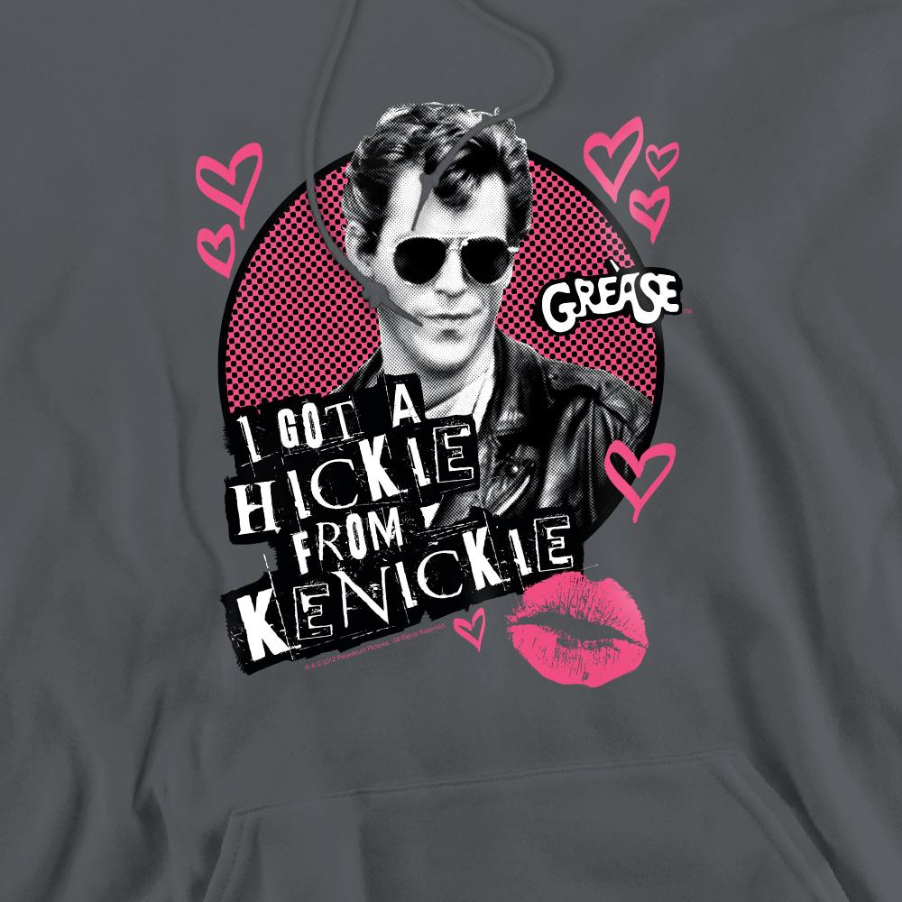 Charcoal - Pack Shot - Grease Mens Kenickie Hoodie