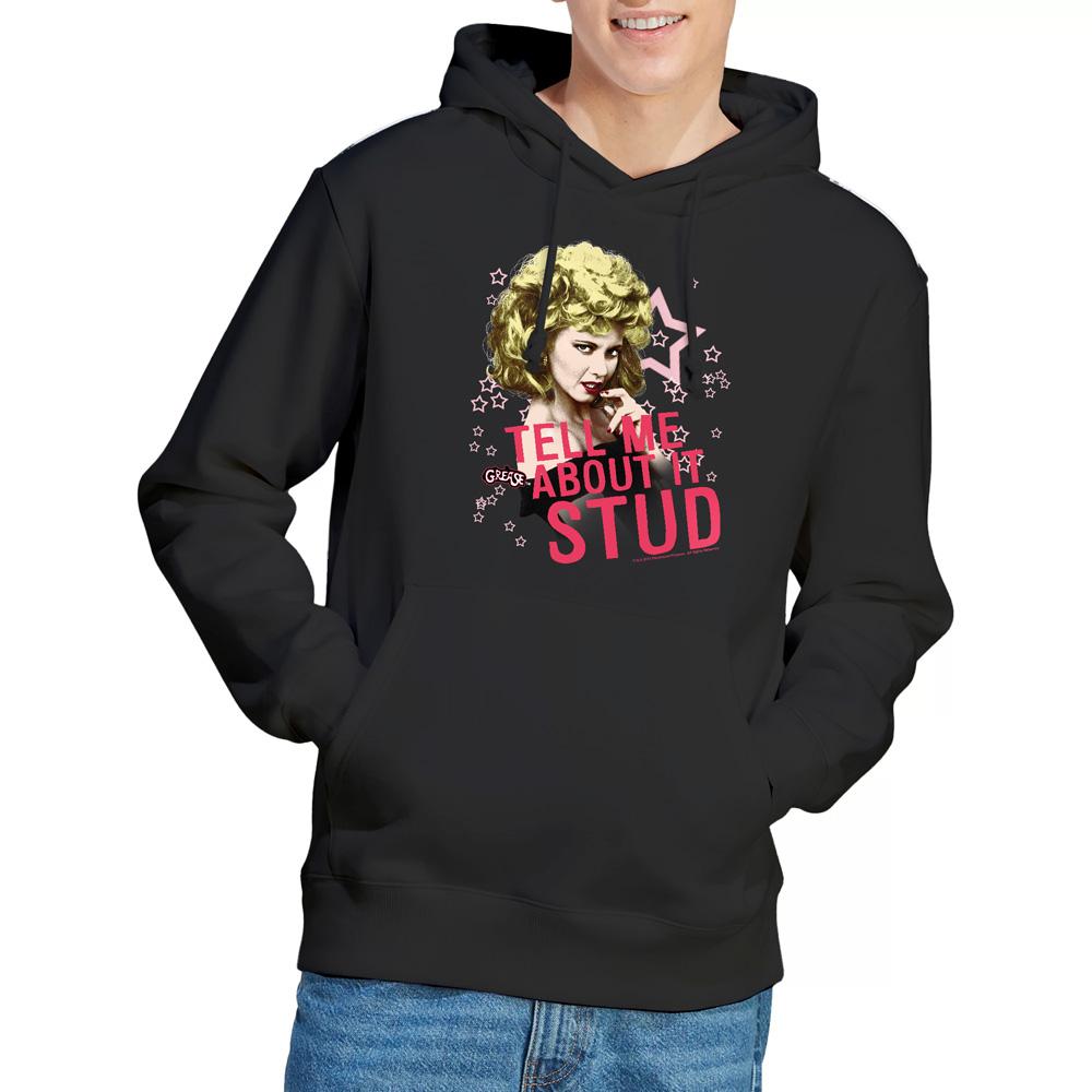 Black - Lifestyle - Grease Mens Tell Me About It Stud Hoodie