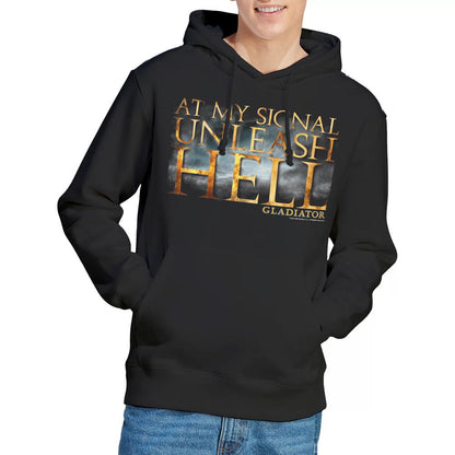 Black - Lifestyle - Gladiator Mens Unleash Hell Hoodie