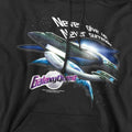Black - Pack Shot - Galaxy Quest Mens Never Surrender Hoodie