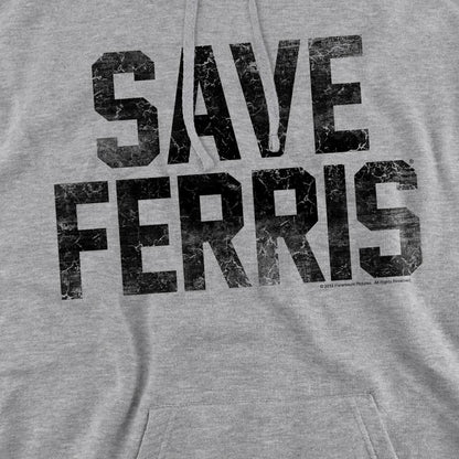 Sport Heather - Pack Shot - Ferris Bueller´s Day Off Mens Save Ferris Hoodie