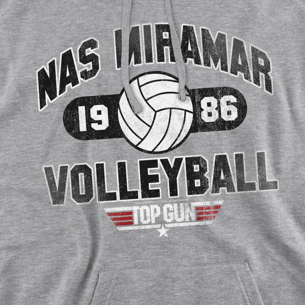 Sport Heather - Pack Shot - Top Gun Mens Nas Miramar Volleyball Hoodie