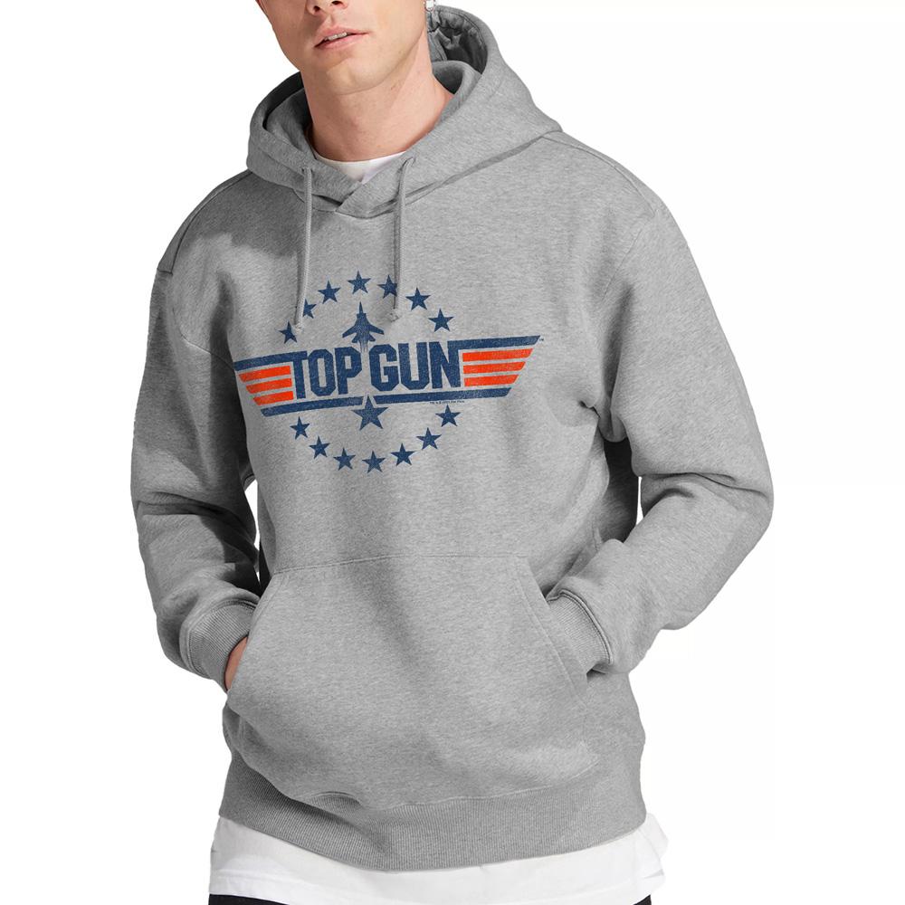 Sport Heather - Lifestyle - Top Gun Mens Star Logo Hoodie