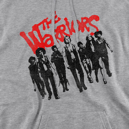 Sport Heather - Side - The Warriors Mens The Gang Hoodie