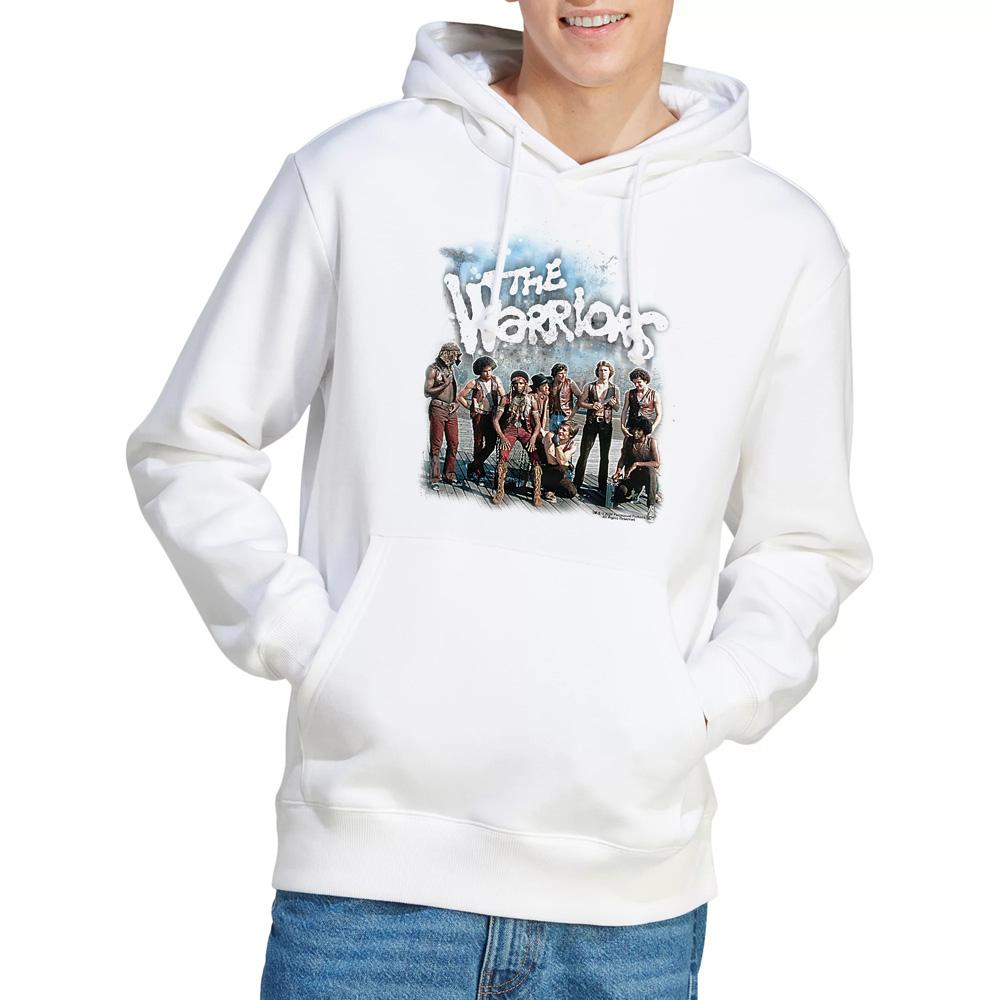 White - Lifestyle - The Warriors Mens Amusement Hoodie