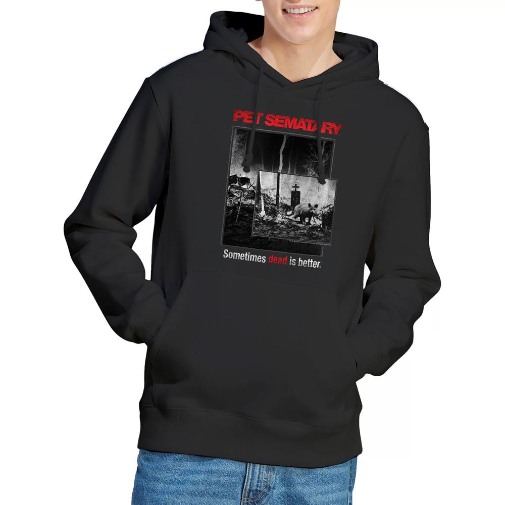 Black - Lifestyle - Pet Sematary Mens Cat Poster Hoodie