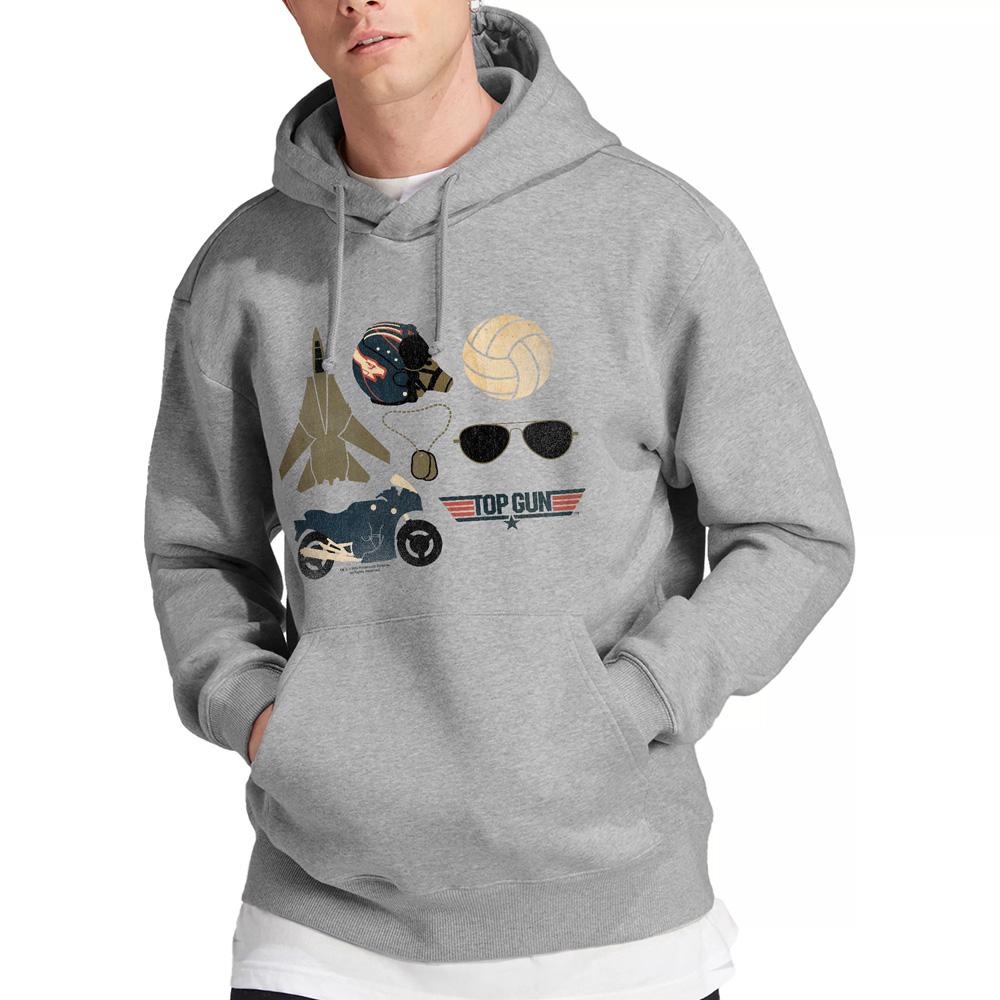 Sport Heather - Lifestyle - Top Gun Mens Items Hoodie