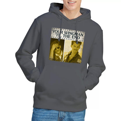 Charcoal - Lifestyle - Top Gun Mens Til The End Hoodie
