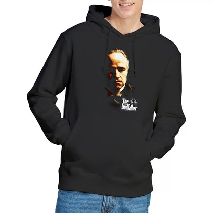 Black - Lifestyle - The Godfather Mens Don Vito Corleone Hoodie